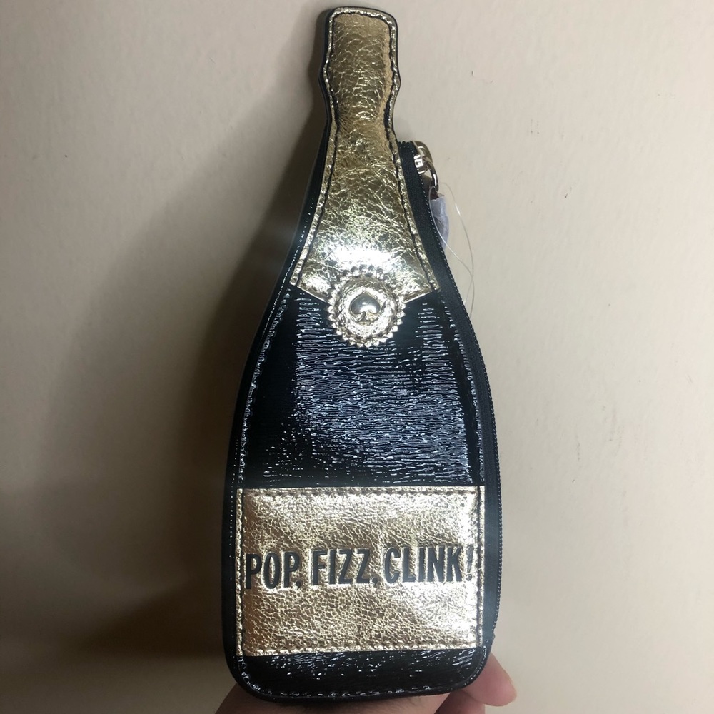 Kate Spade Champagne Bottle Coin Purse